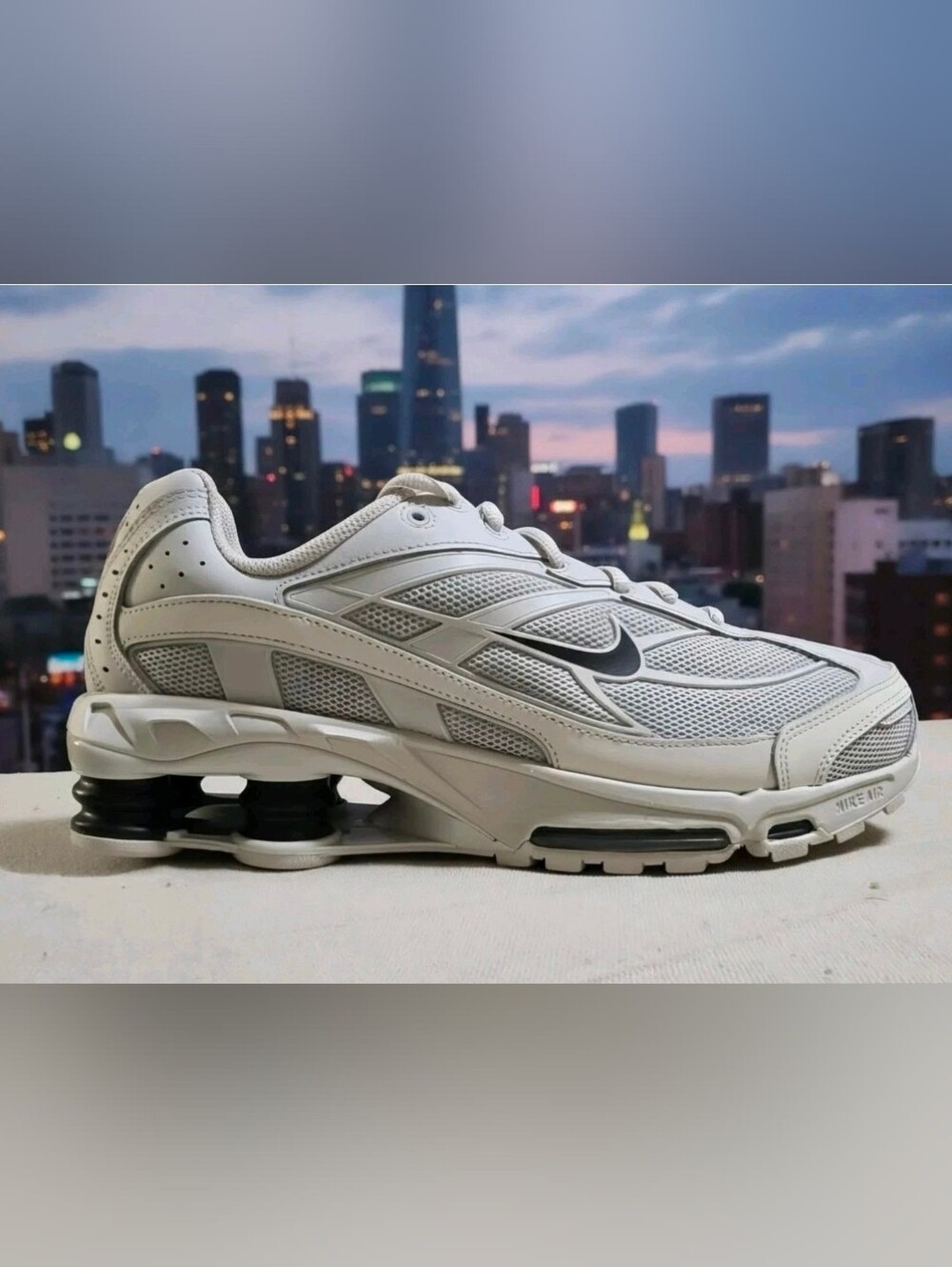 Men's Nike Shox Ride 2 - Light Bone/Metallic Black - II7635-002